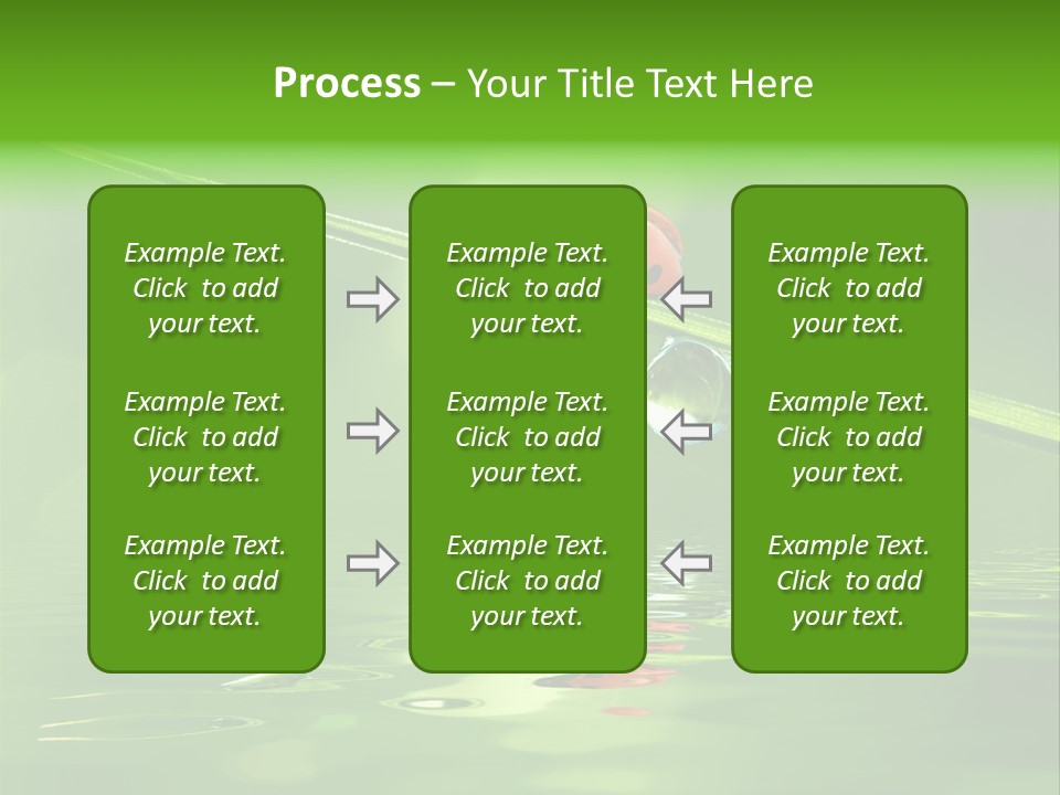 A Lady Bug Sitting On Top Of A Green Leaf PowerPoint Template