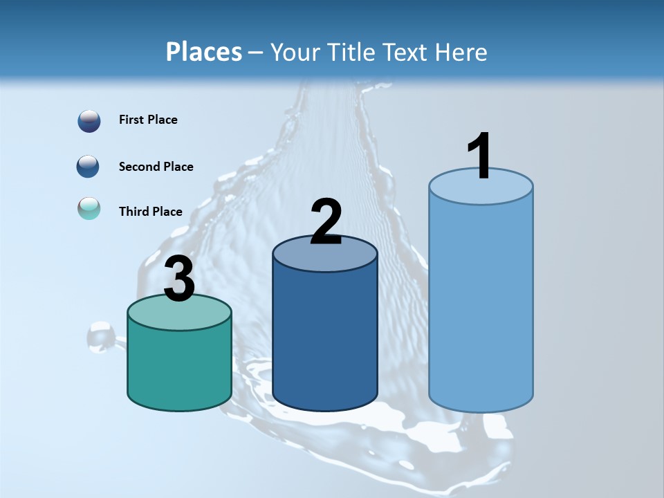 Drops Fire Liquid PowerPoint Template