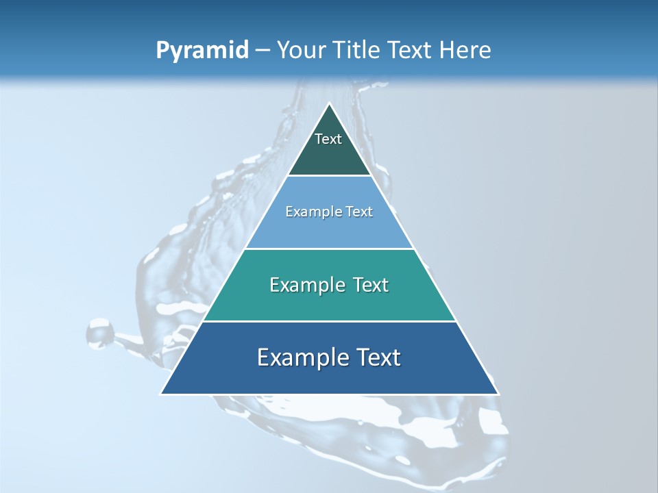 Drops Fire Liquid PowerPoint Template