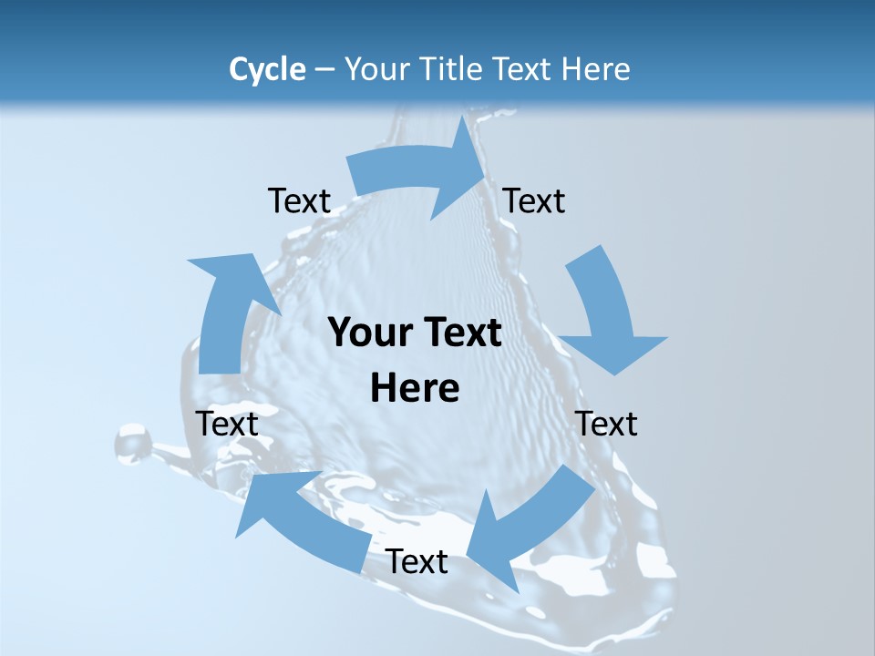 Drops Fire Liquid PowerPoint Template