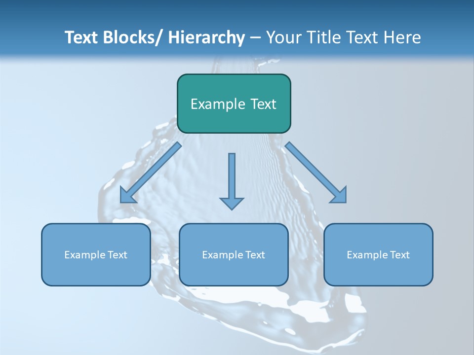 Drops Fire Liquid PowerPoint Template