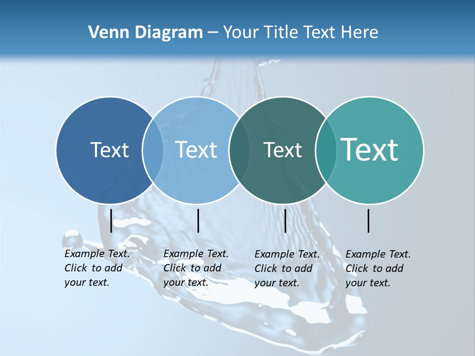 Drops Fire Liquid PowerPoint Template