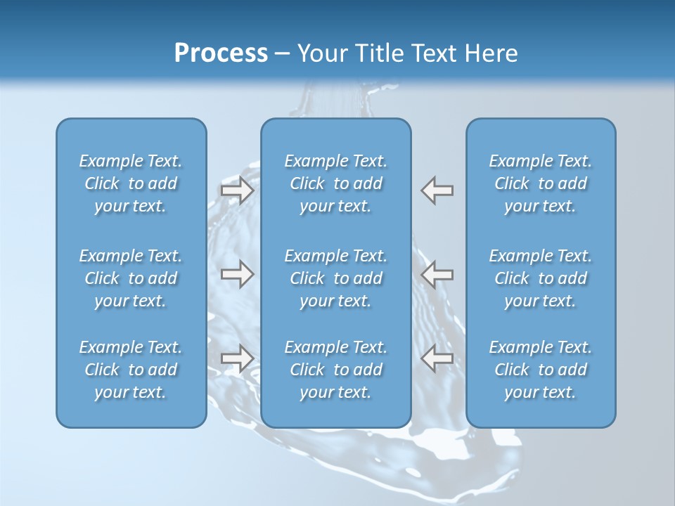 Drops Fire Liquid PowerPoint Template