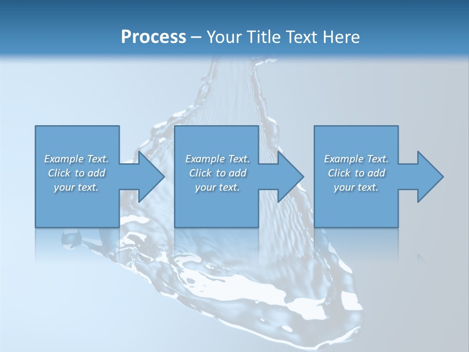 Drops Fire Liquid PowerPoint Template