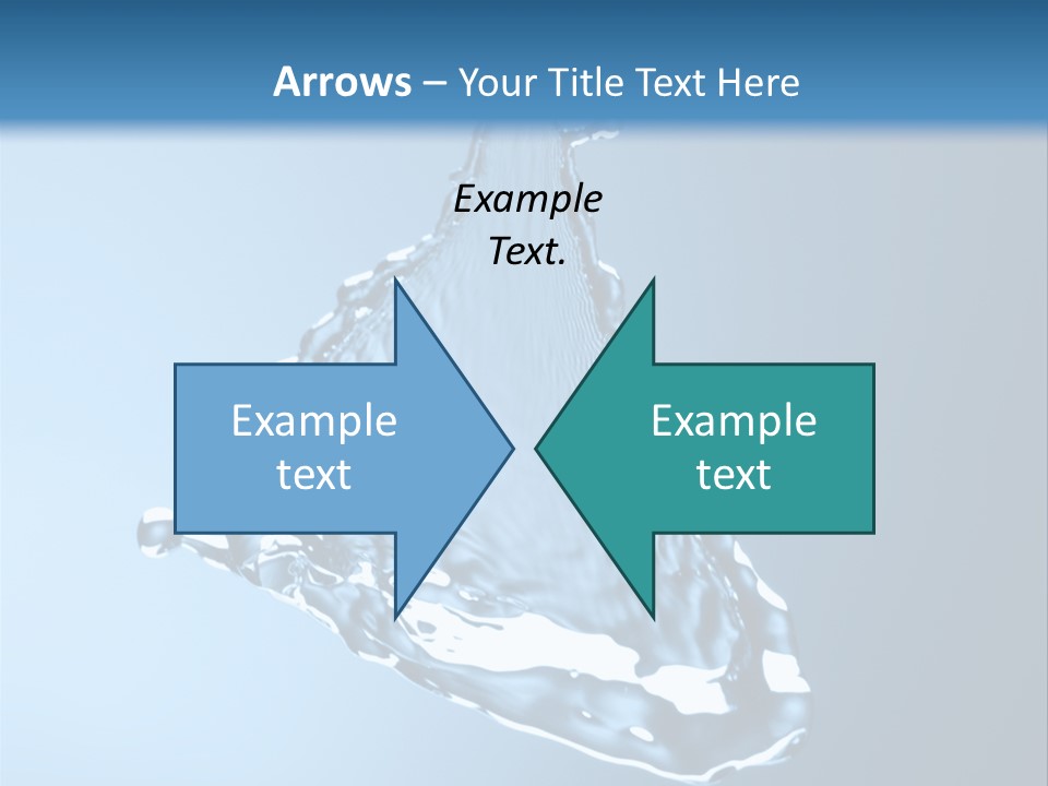 Drops Fire Liquid PowerPoint Template