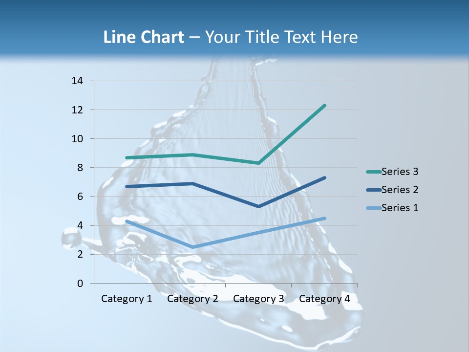 Drops Fire Liquid PowerPoint Template