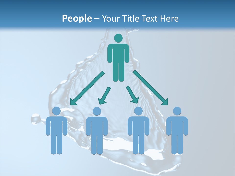 Drops Fire Liquid PowerPoint Template