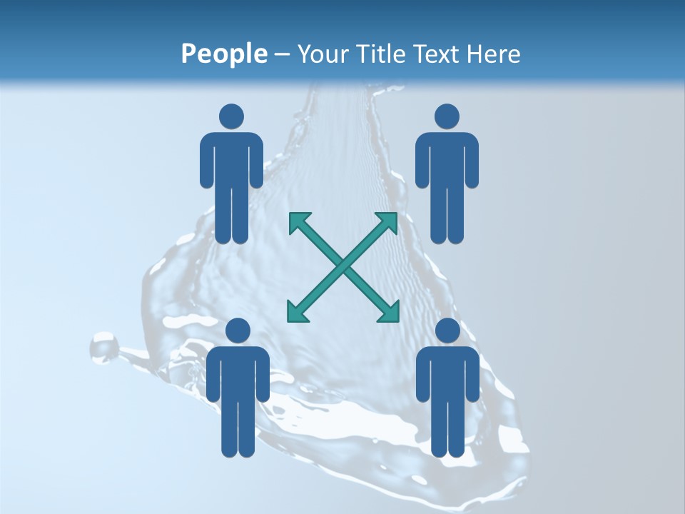 Drops Fire Liquid PowerPoint Template