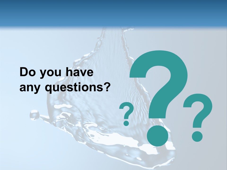 Drops Fire Liquid PowerPoint Template