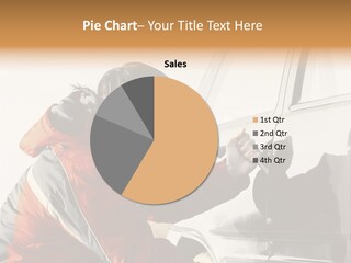 Man Automobile Steal PowerPoint Template