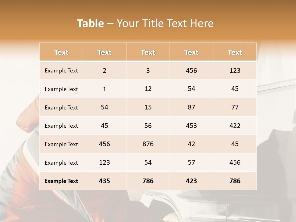 Man Automobile Steal PowerPoint Template