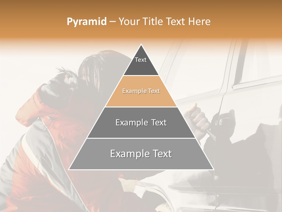 Man Automobile Steal PowerPoint Template