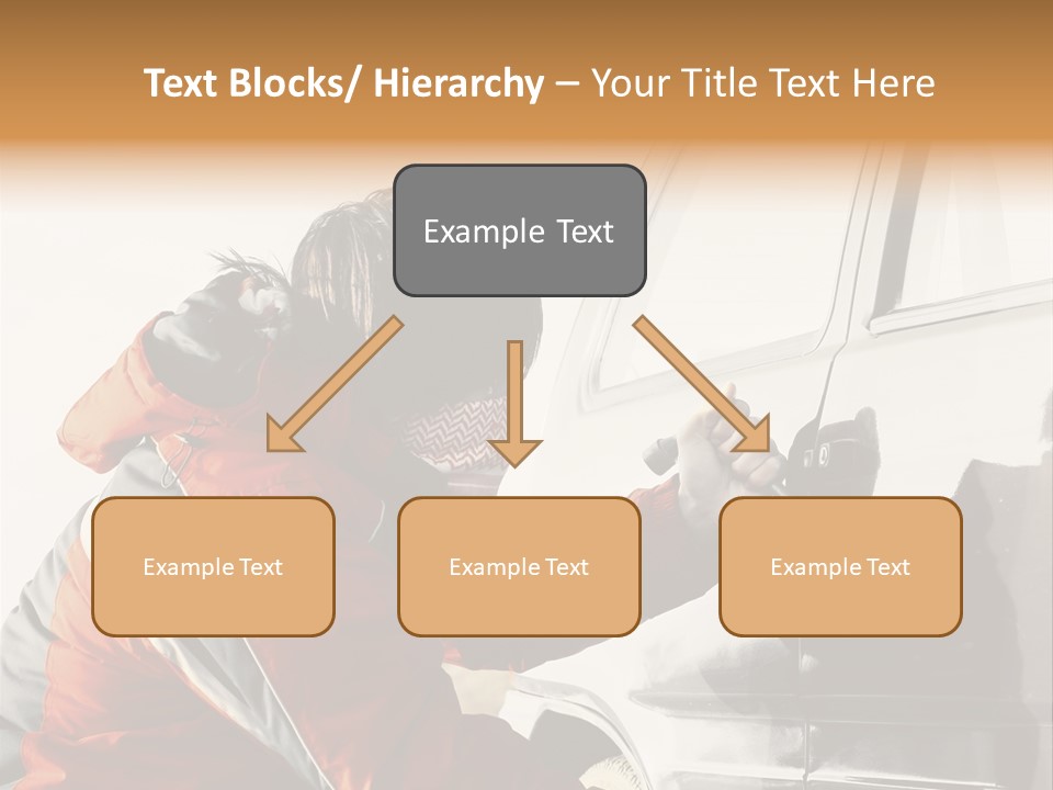 Man Automobile Steal PowerPoint Template
