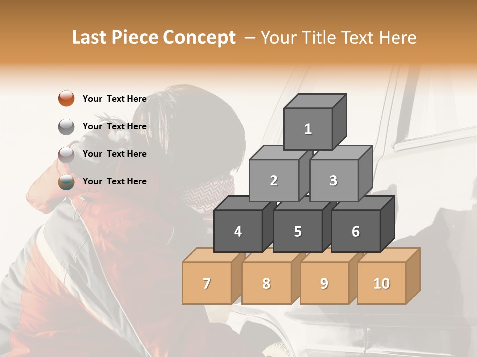 Man Automobile Steal PowerPoint Template