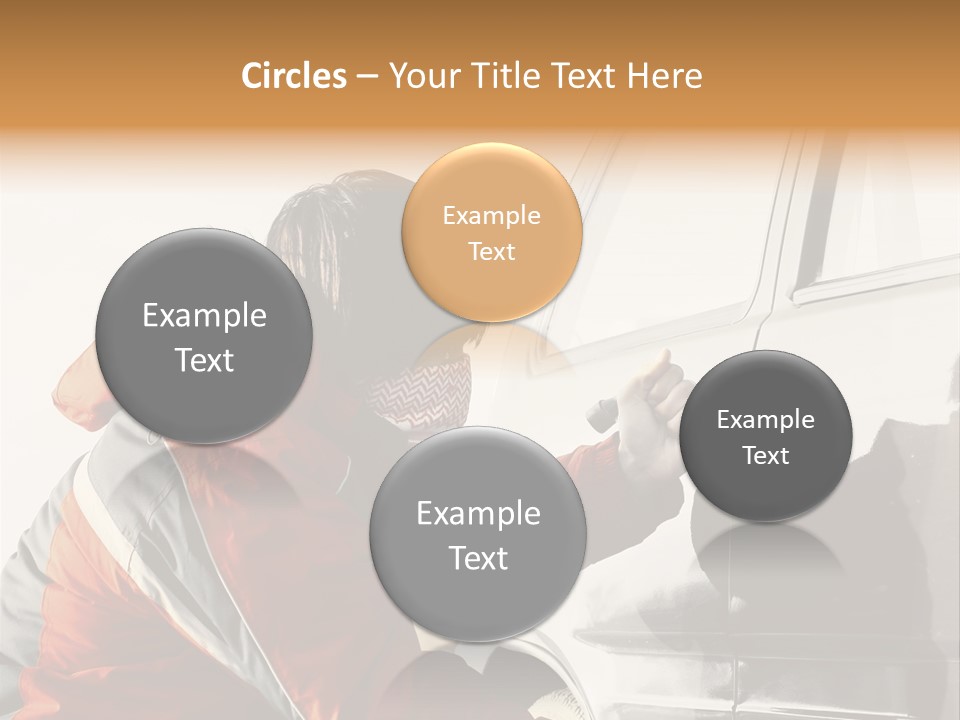 Man Automobile Steal PowerPoint Template
