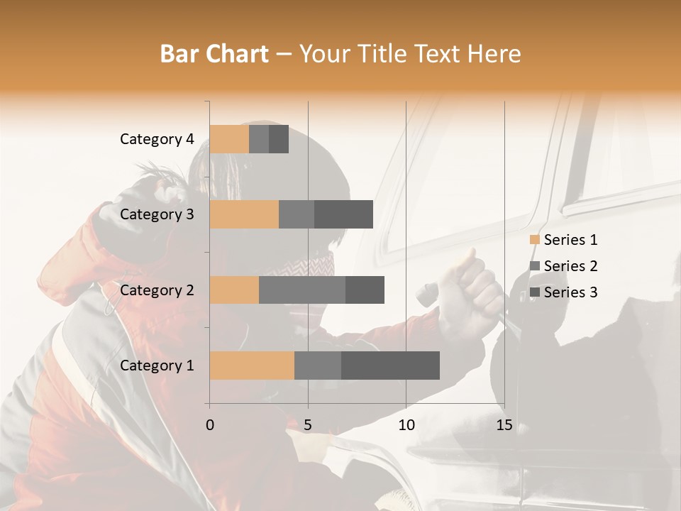 Man Automobile Steal PowerPoint Template