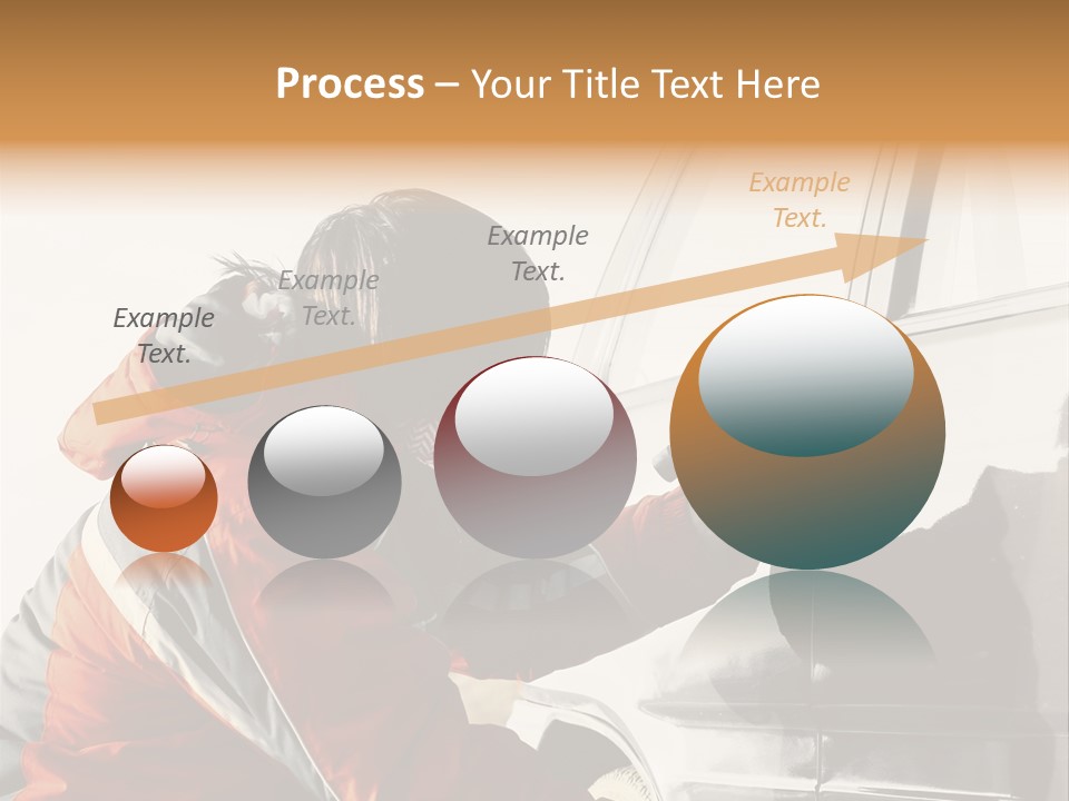 Man Automobile Steal PowerPoint Template