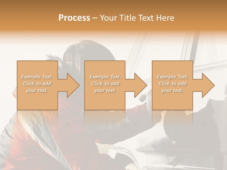 Man Automobile Steal PowerPoint Template