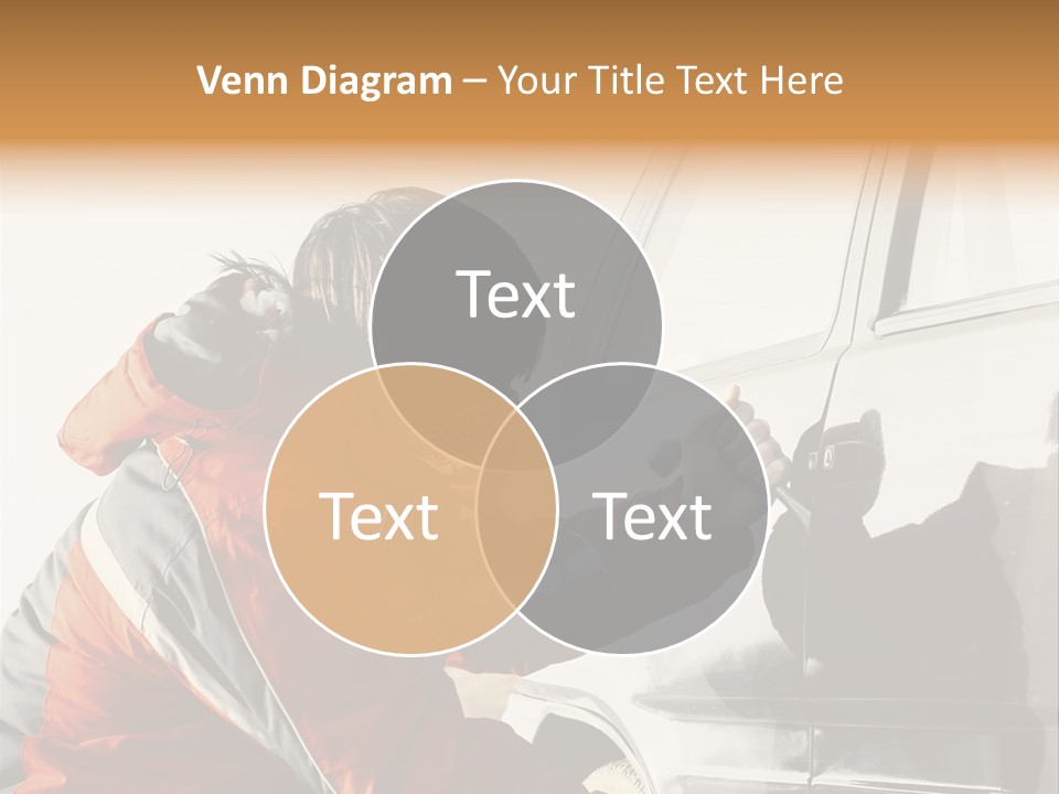 Man Automobile Steal PowerPoint Template