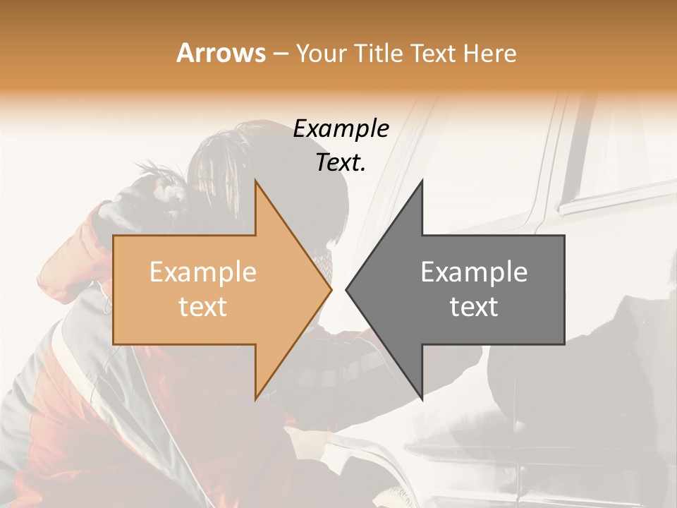 Man Automobile Steal PowerPoint Template