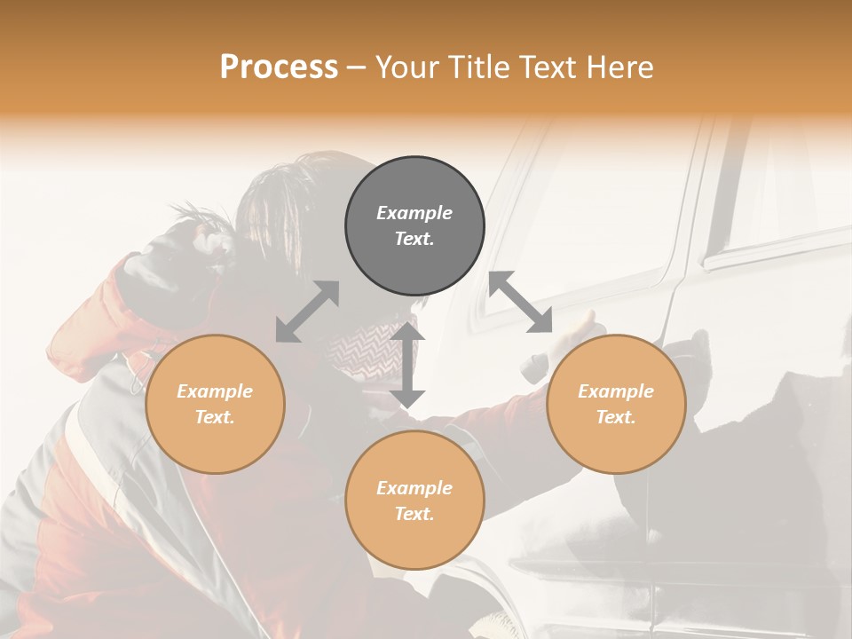 Man Automobile Steal PowerPoint Template
