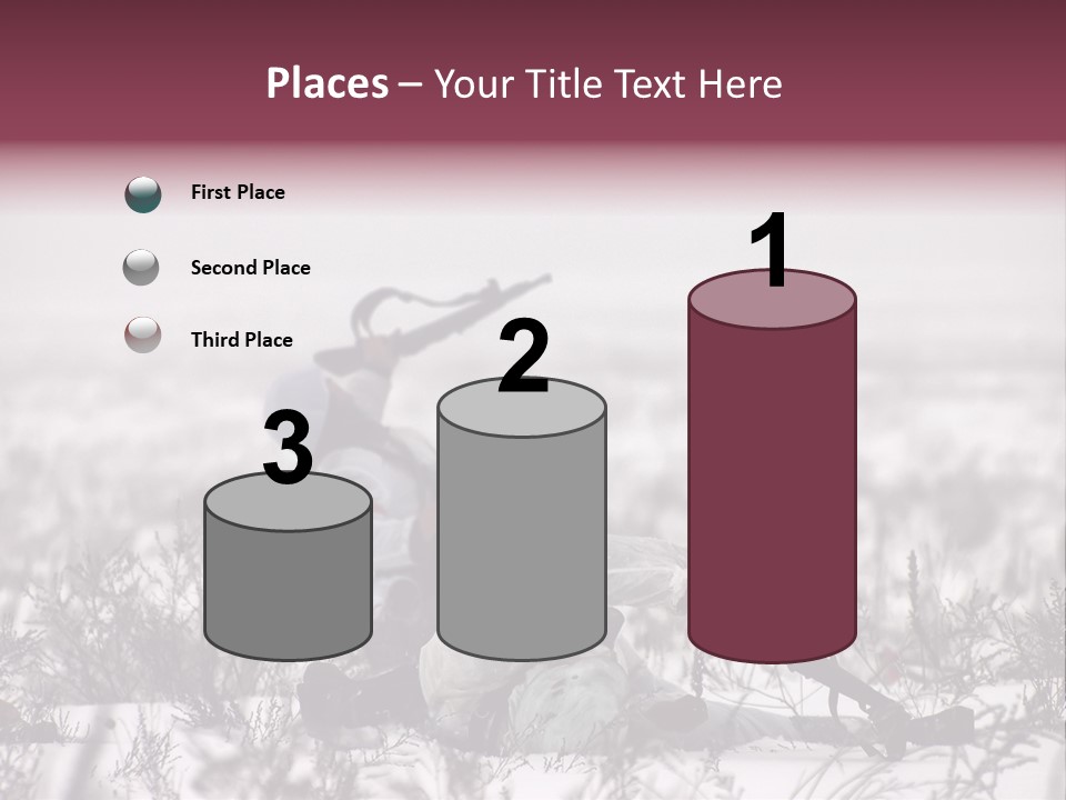 War German Frost PowerPoint Template