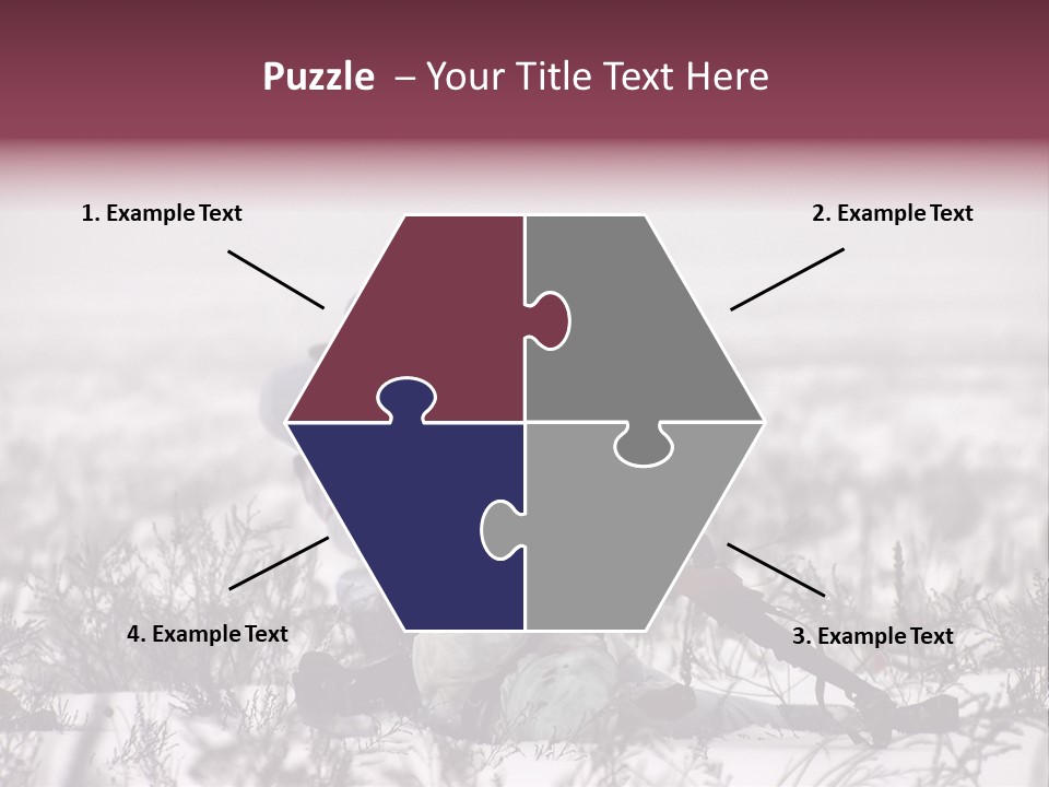 War German Frost PowerPoint Template