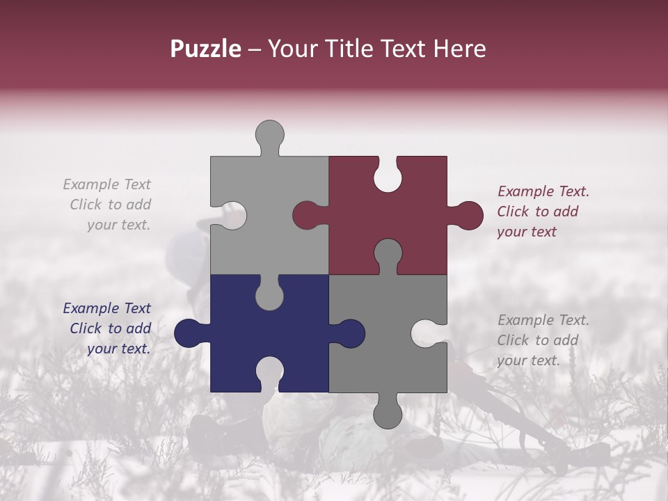 War German Frost PowerPoint Template