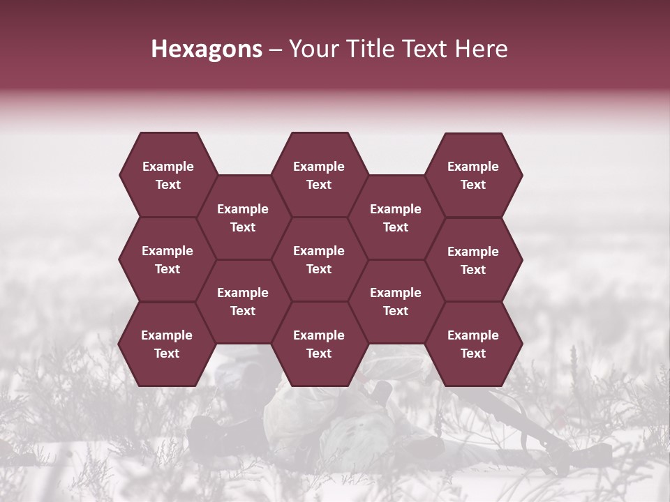 War German Frost PowerPoint Template