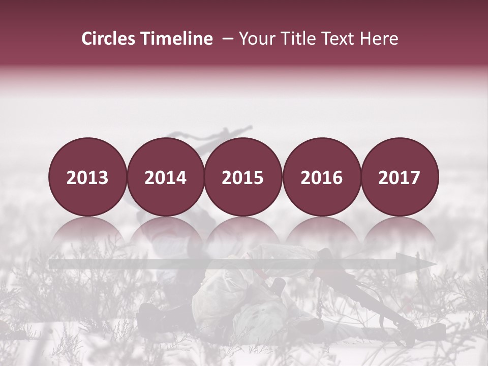 War German Frost PowerPoint Template