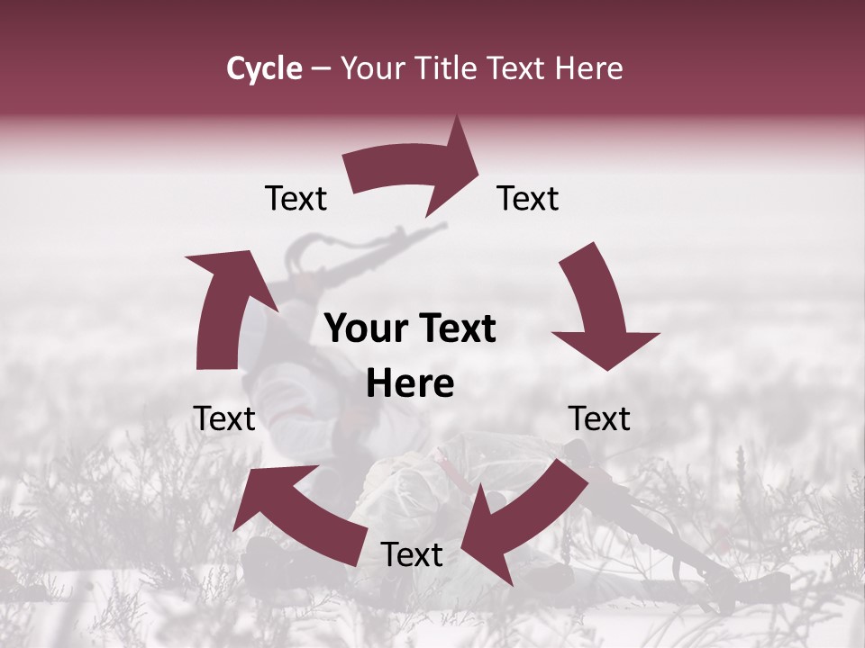 War German Frost PowerPoint Template