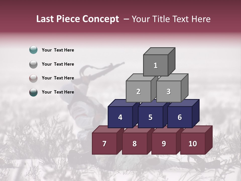 War German Frost PowerPoint Template