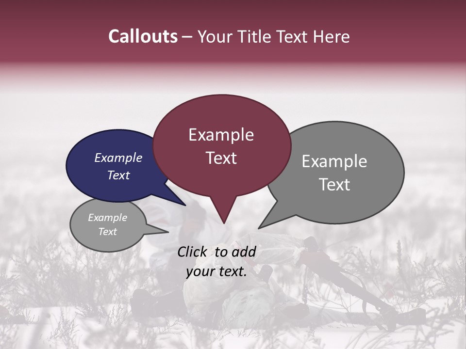 War German Frost PowerPoint Template