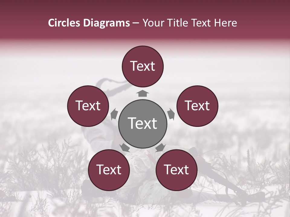 War German Frost PowerPoint Template