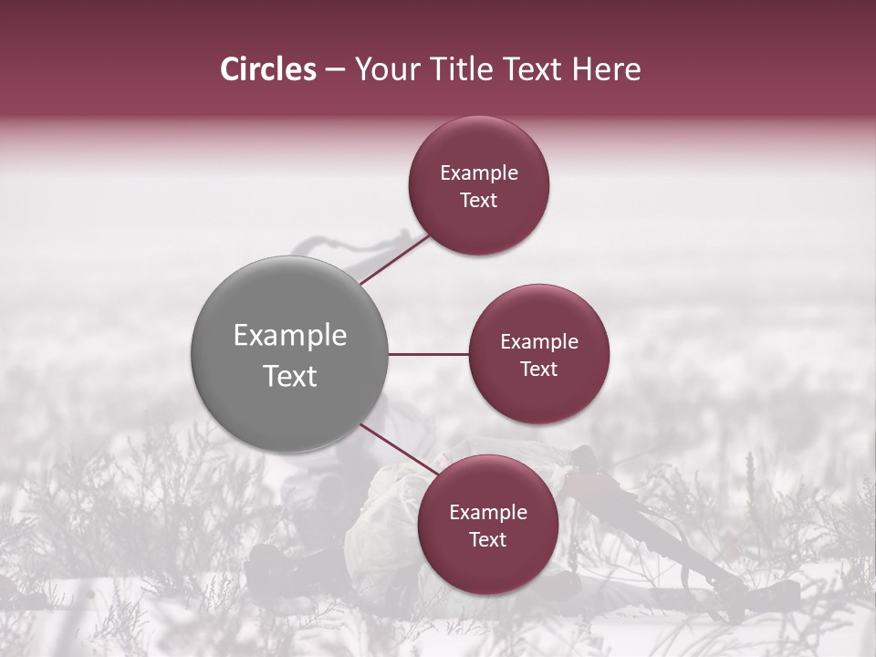 War German Frost PowerPoint Template