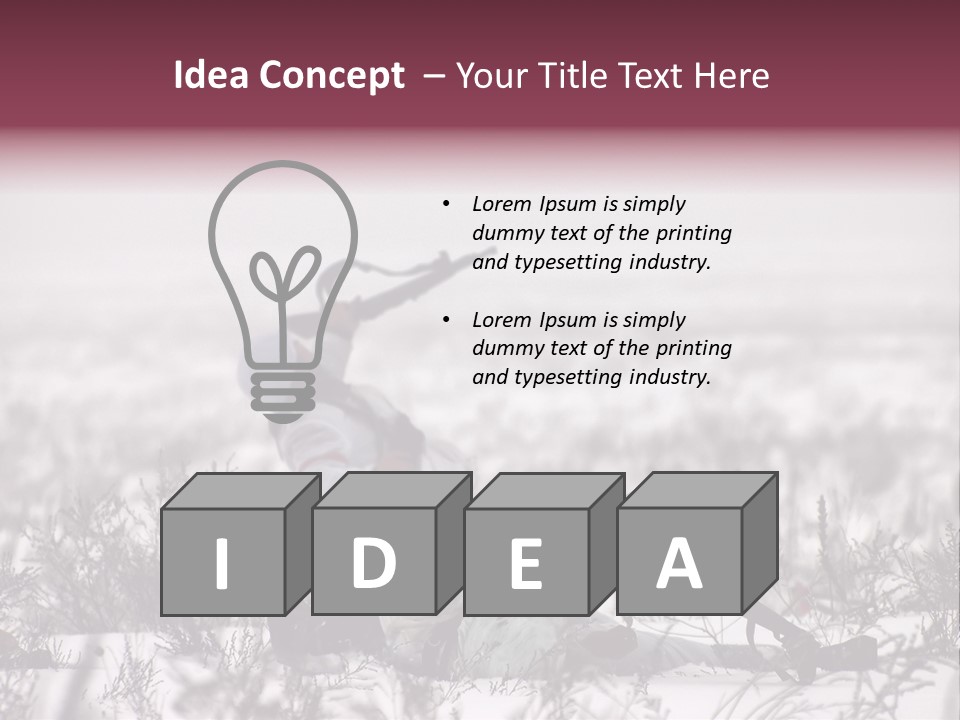 War German Frost PowerPoint Template