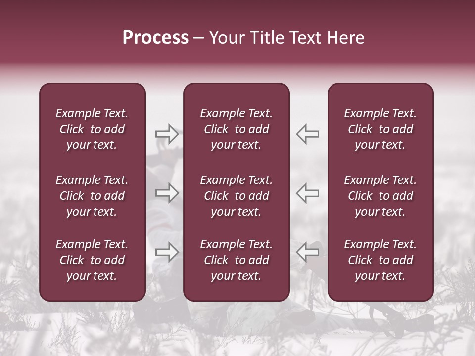 War German Frost PowerPoint Template