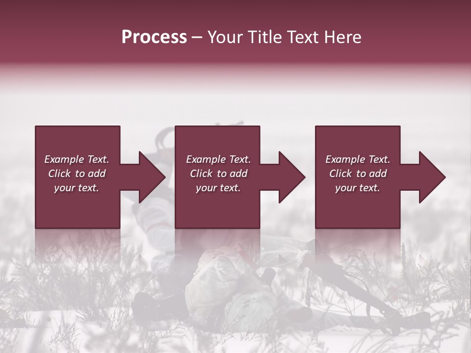 War German Frost PowerPoint Template
