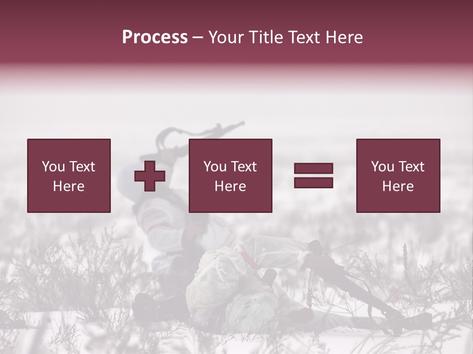 War German Frost PowerPoint Template