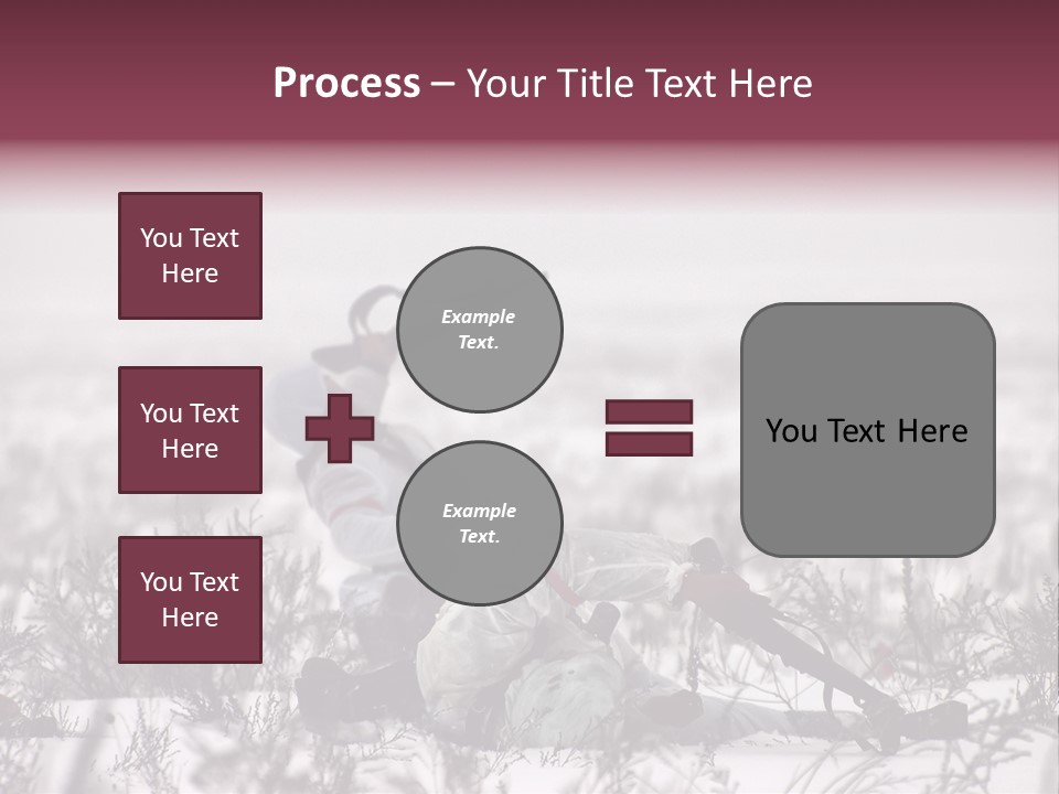 War German Frost PowerPoint Template