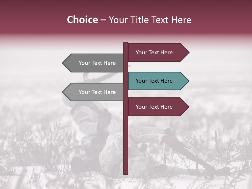 War German Frost PowerPoint Template