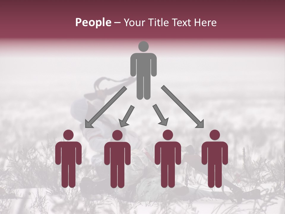 War German Frost PowerPoint Template