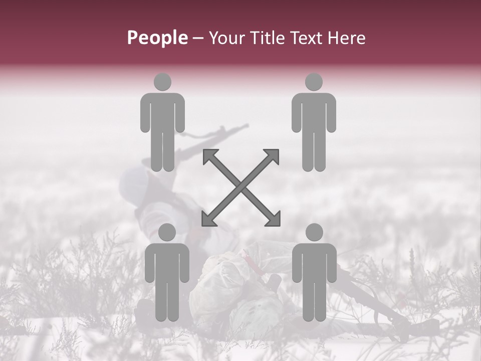 War German Frost PowerPoint Template