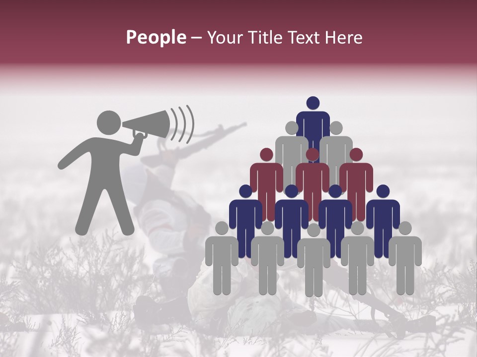 War German Frost PowerPoint Template