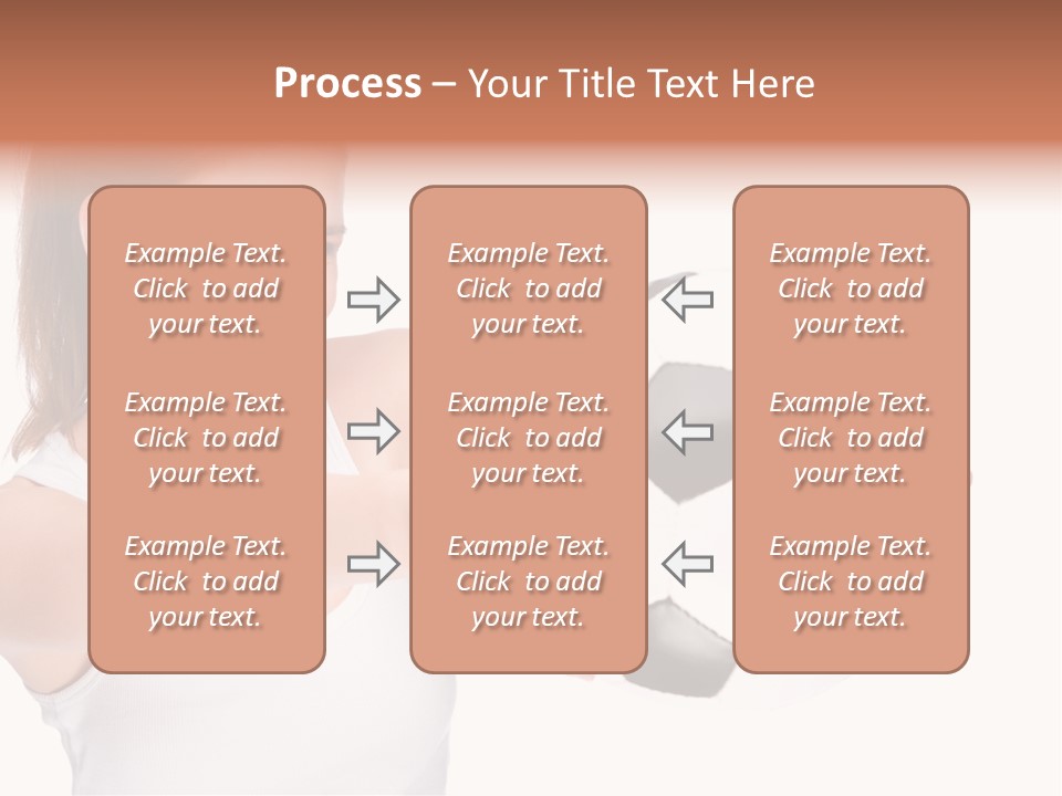 Soccer Female Cheerful PowerPoint Template
