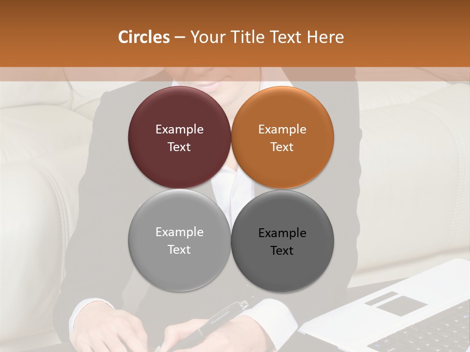 Laptop Appointment Relaxed PowerPoint Template