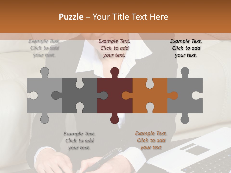 Laptop Appointment Relaxed PowerPoint Template
