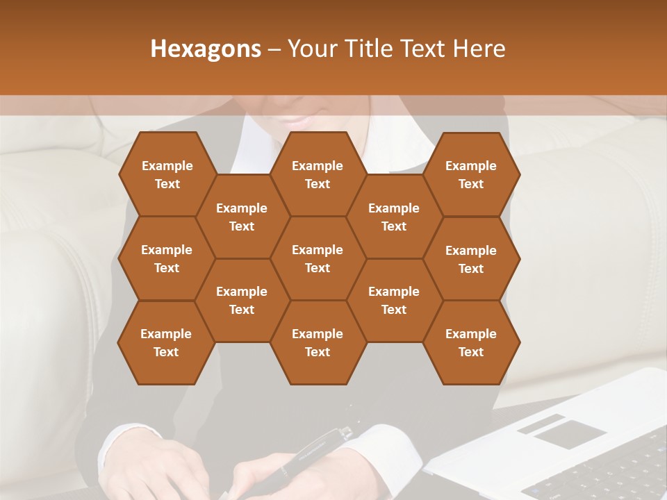 Laptop Appointment Relaxed PowerPoint Template