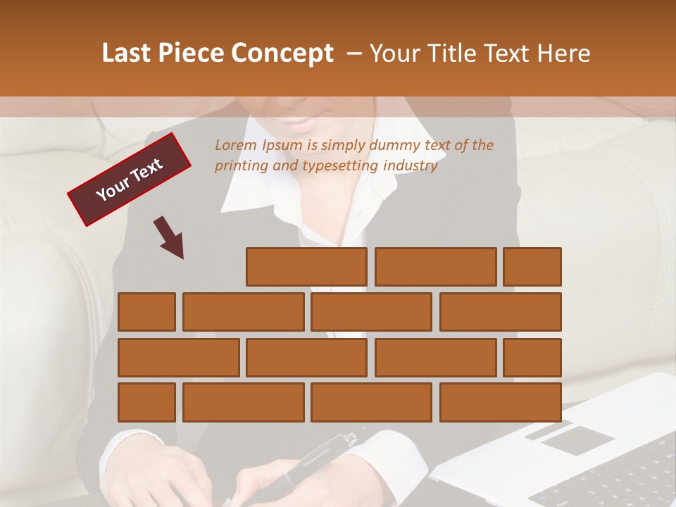 Laptop Appointment Relaxed PowerPoint Template