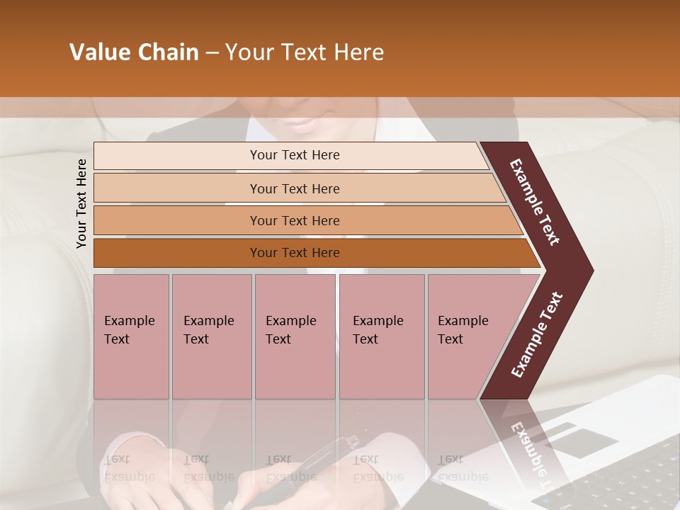 Laptop Appointment Relaxed PowerPoint Template